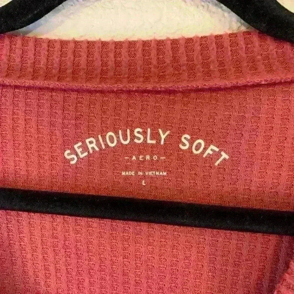 Aero Seriously Soft cropped size L western country boho festival cowgirlcore - Picture 2 of 5